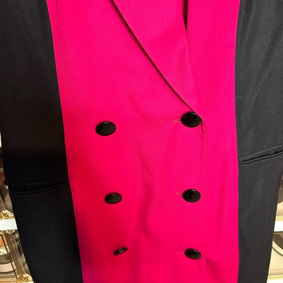 Kasper for ASL vintage wrap blazer button down pocket luxury dress jacket - Picture 9 of 10